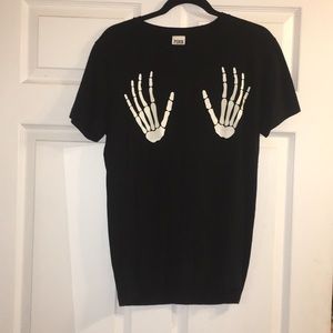 VS Pink Halloween Black Tshirt